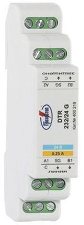 УЗИП ГРОЗОСТОП DTR 232/24 G, Uо - 24 В, IL 250 мА, In (8/20) 20 кА, , 10 Мбит/с 400 219 Hakel Ключевой Компонент арт. 400 219