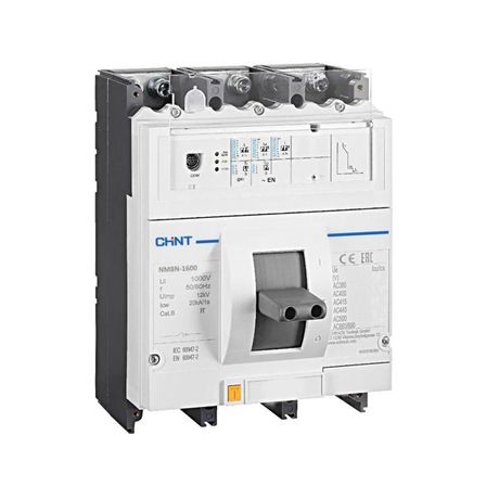 Выключатель автоматический NM8N-1600S TM 4P 800А 50кА с рег. термомаг. расцепителем (R) | 263078 CHINT