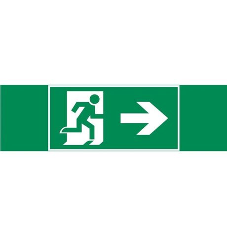 Пиктограмма ФИГУРА / СТРЕЛКА ВПРАВО 310х90мм для аварийно-эвакуационного светильника Basic IP65 ВАРТОН - V5-EM02-60.002.022 VARTA