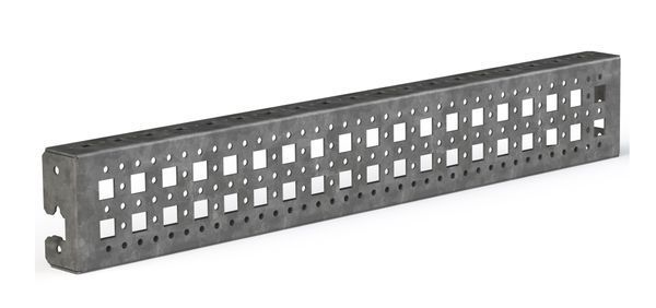 Рейка монтажная широкая перфорированная Д800 (2 шт) EKF AleSta | AleSta-ARW800