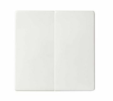 Клавиша двойная для перекрестного выключателя белого матового цвета S82 Concept | 8202126-090 Simon