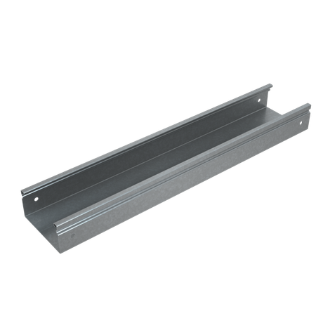 Лоток неперфорированный 50х100х0.8 L3000 мм Стандарт ПЛЮС INOX304 - LNEplus50-100-0.8-3000 КМ-Профиль PL5301