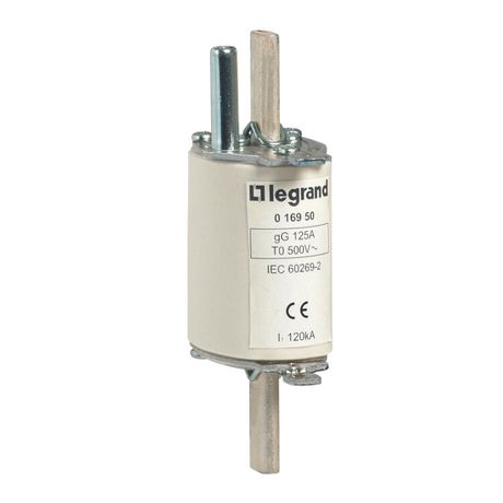 Предохранитель типа gG - размер 0 с индикатором 100 A | 016845 Legrand