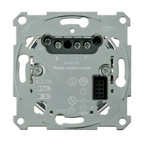 Механизм Merten D-Life PlusLink универсального реле 1 канал SchE MTN5161-0000 Schneider Electric
