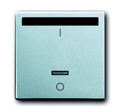 ИК-приёмник с маркировкой "I/O" для 6401 U-10x, 6402 U, серия solo/future, цвет серебристо-алюминиевый | 6020-0-1384 2CKA006020A1384 ABB
