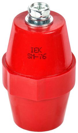 Изолятор SM76 (М10) силовой с болтом | YIS11-76-25-B IEK