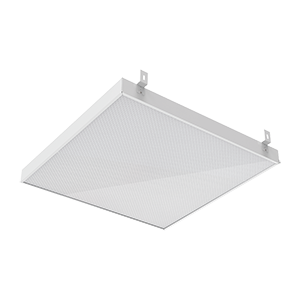 Светильник светодиодный GR070 2.0 30 Вт 6500К 588*588*50мм с планками для подвеса призматическим расеивателем белый IP40 - V1-R3-00010-31PR0-2003065 VARTA