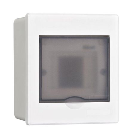 Корпус встраиваемый дв. 1 ряд 4 мод. IP41 ЩРВ-П пласт. прозр. DEKraft 31050DEK APC