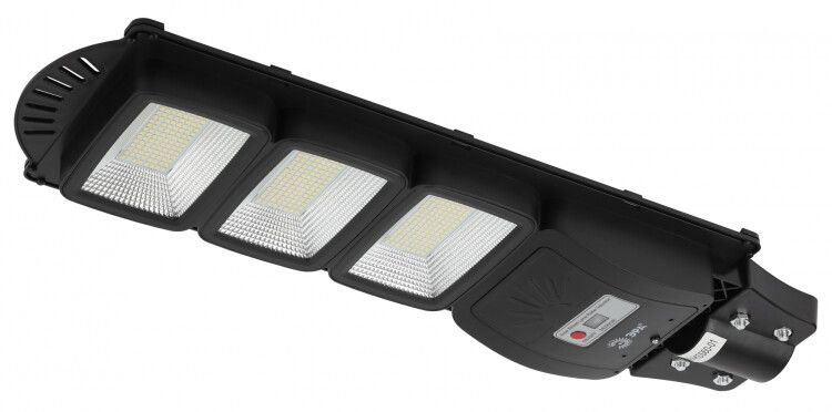 Светильник светодиодный уличный на солн.батарее SMD, 60W, с датч. движ., ПДУ,1000lm, 5000К, IP65 | Б0046801 ЭРА