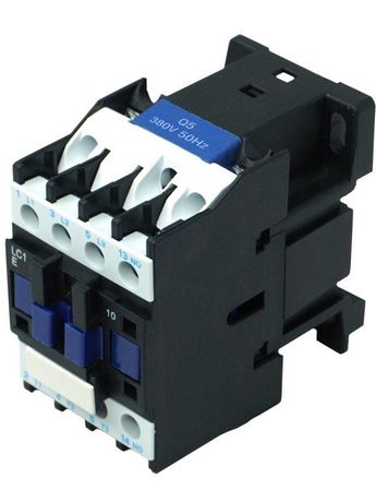 Контактор электромагнитный LC1E1201Q5, 3Р, 12А, 1НЗ, 380В/50Гц, (ЭТ) - ET014289 Электротехник