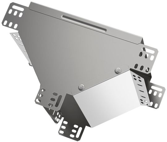 Ответвитель Т-образный вертикальный вниз 80х150 IEK - CLM50D-OVN-080-150 IEK (ИЭК) арт. CLM50D-OVN-080-150
