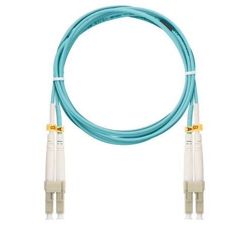 Патч-корд NMF-PC2M3C2-LCU-LCU-005 волоконно-оптический (шнур)соед. 50/125 (ОМ3) LC/UPC-LC/UPC двойн. LSZH нг(В)-HFLTx 5м NIKOMAX