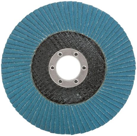 Круг лепестковый торцевой циркониевый плоский, 125 мм P 100 - 39975 РОС