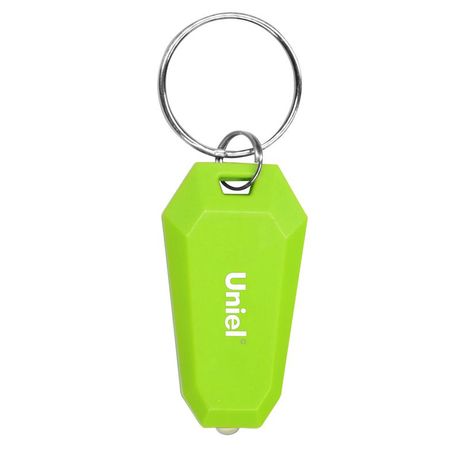 Стандарт 1LED 2*CR1220 н/к Пластик Зеленый ТМ Uniel - UL-00004095 S-KL021-T GREEN Фонарь-брелок серии