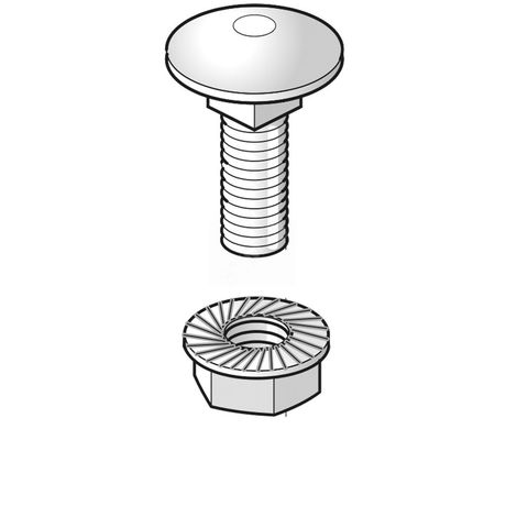 Винт с квадратной шейкой - HDVMK6.10 VERGOKAN