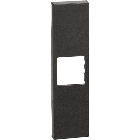 Панель лицевая 1мод. Living Now для адаптеров Keystone RJ45 черн. Leg BTC KG07K Legrand