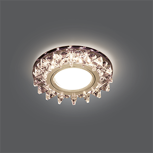 Светильник встраиваемый ДВО под лампу 2700К IP20 d95х35 мм монт d65 Backlight - BL035 Gauss