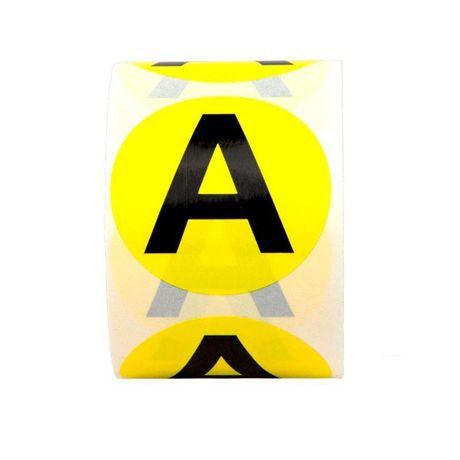 Маркировка шин DKC 40мм А желт. SL-D40-A-YE ДКС