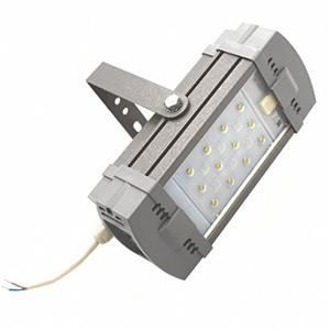 Светильник светодиодный INDUSTRY.3-030-112 (740.S.BR.ND) S8 27Вт 4100лм 4000К КСС Ш (135град.х60град.)CRI>70 IP67 243х126х124мм LeaderLight М0000044142 ЛидерЛайт