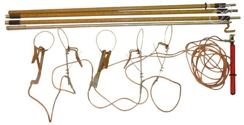 Заземление переносное для воздушных линий ЗПЛ-1Э (К) сечен. 16мм ЭЛЕКТРО ТРЕЙД ET-Z127-16