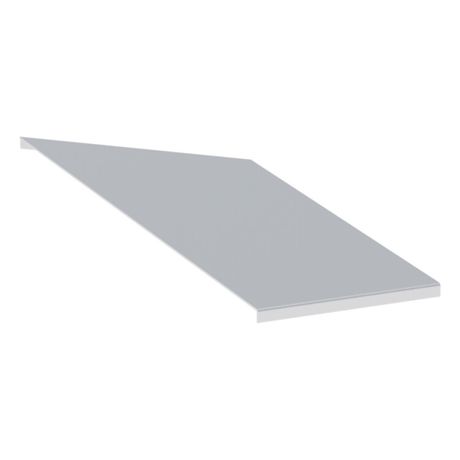 Крышка для переходника по ширине правостороннего лестничного усиленнаяй 100х400х300 мм (2 мм) | kwrltp100x400x300-2 EKF kwrltp100х400х300-2