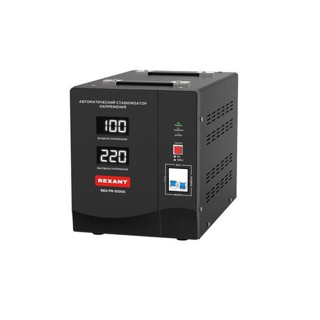 Стабилизатор пониженного напряжения релейный напольный REX-FR-10000 мощностью 10000 ВА - 11-5027 MEET