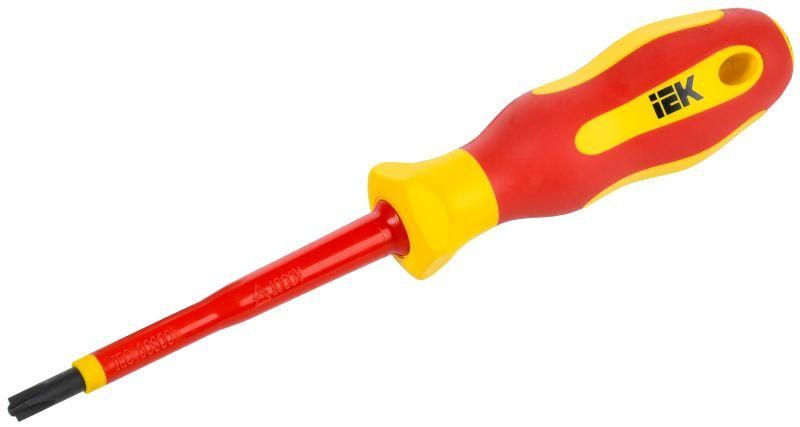 Отвертка диэлектрическая PH/SL2х100 Т2 ARMA2L 5 | A2L5-SC30-T2-HS-20-100 IEK