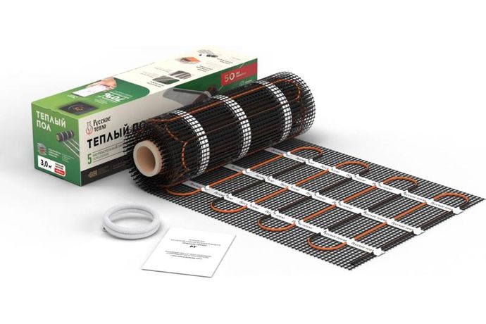 Комплект "Теплый пол" (мат) РТ-480-3.00 Русское Тепло 2285211 Русское Тепло арт. 2285211
