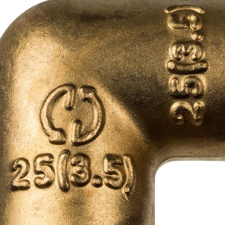 Угольник 90гр 25 для труб из сшитого полиэтилена аксиальный - SFA-0007-000025 STOUT RG008P0UD829QK