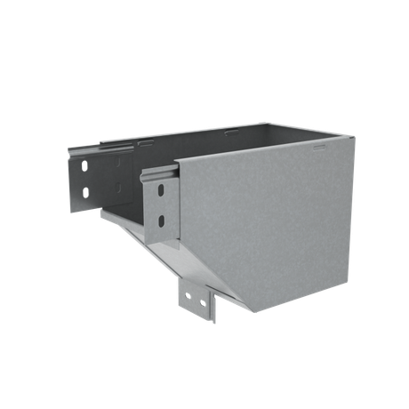 Угол вертикальный внешний L 80х200 мм с разворотом трассы на 90 град "ПЛЮС" | VLPDplus90-80-200-L КМ-профиль PL2390