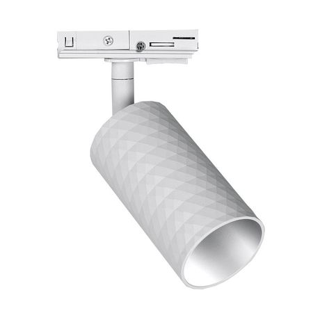 Светильник светодиодный трековый на шинопровод до 50W ДПО-50Вт белый под лампу GU10 Jazzway - 5049246