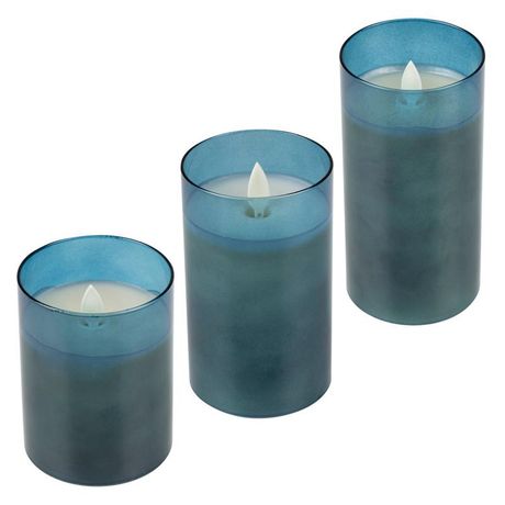 Комплект свечей декоративных CL7-SET3-bu (3 свечи, пульт ДУ, син.) | .5060074 ФАZА ФАЗА