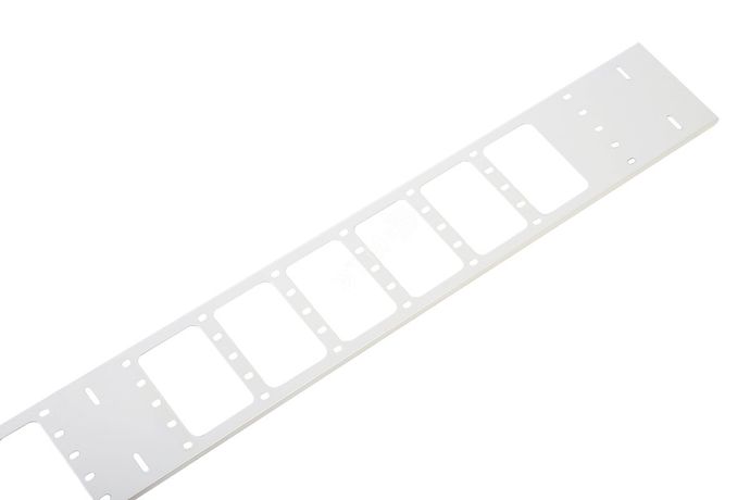 Вертикальный кабельный органайзер в шкаф, ширина 150 мм 42U, цвет черный | ВКО-М-42.150-9005 ЦМО