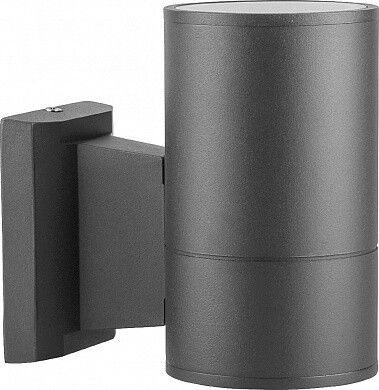 Светильник садово-парковый настенный DH0701 230V без лампы E27, 160*155*90 серый, ДЛЯ ЛАМП R63, G45 | 06297 FERON