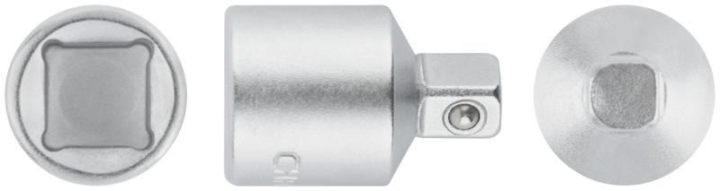 Переходник для воротка CrV профи 1/4дюйм (П)-3/8дюйм (М) FIT 62647 РОС