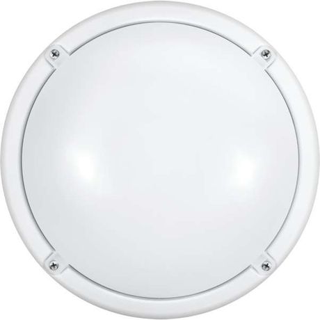 Светильник светодиодный 71 623 OBL-R1-12-4K-WH-IP65-LED-SNRV 12Вт 4000К IP65 900лм ЖКХ с оптико-акустич. датчиком круг бел. (аналог НПП) ОНЛАЙТ 71623 Navigator 19995