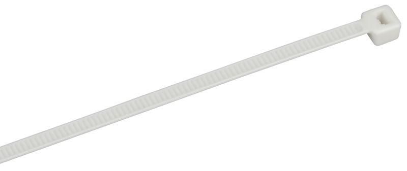 Хомут P6.6 самозатухающий белый 3.6х200мм 100шт/упак IEK - UHH90-D036-200-100-K01