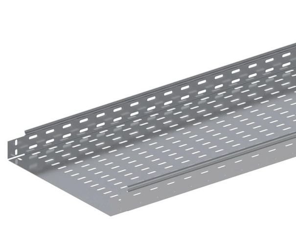 Лоток перфорированный 400х80х2000 мм монтаж без соединителей - Н0121151536 СОЭМИ