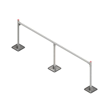 Конструкция опорная для горизонт. прямоугольн. воздуховодов и метал. лотков кабеленесущих систем TECHNORAPTOR STEELFOOT 3000х1000 КМ TR0173 КМ-Профиль