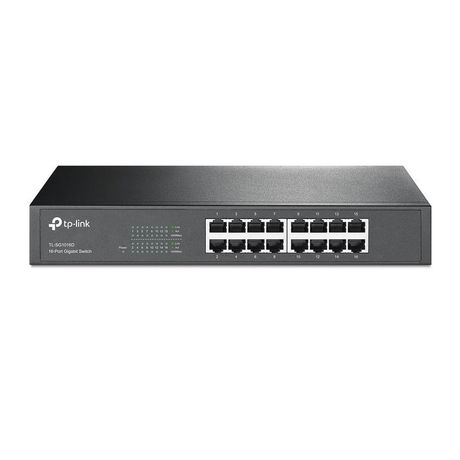 Коммутатор TL-SG1016D 16-портовый гигабитный настол./монтируемый в стойку TP-Link 1200084