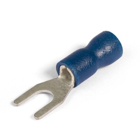 Наконечник кабельный вилочный изолированный НВИ 2.5-4 (100шт/упак) серия EasyFix |90902 | КВТ