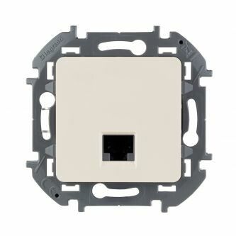 Розетка компьютерная Inspiria RJ45 кат.5E UTP сл. кость Leg 673826 Legrand