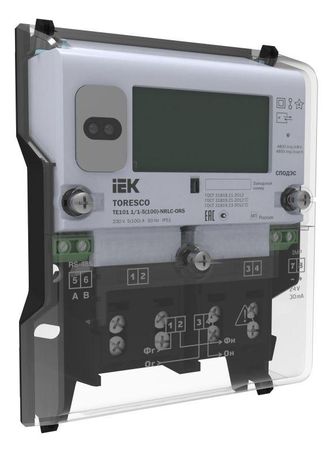 Счетчик TE101 1/1-5(100)-NRLC-ORS TORESCO IEK TR-TE101-100-1-RS