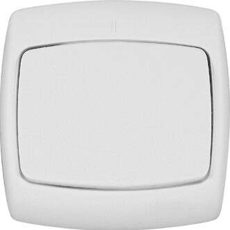 Выключатель 1-кл. СП Рондо 6А IP20 бел. SchE С16-067 S16-067-BI (С16-067-би) APC