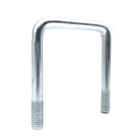 Скоба П-образная 110х110 мм с резьбой М10 без гаек - VENT110х110М10PCH51 Мир хомутов