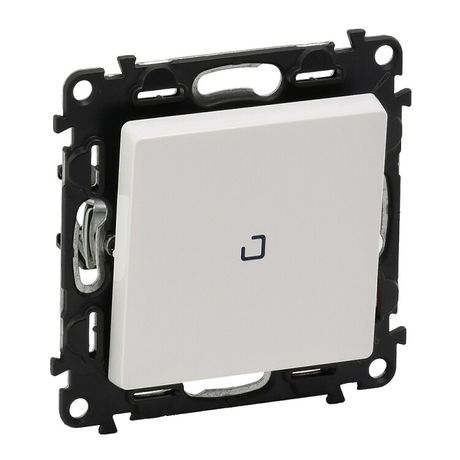 Переключатель перекрестный 1-кл. СП Valena Life 10А IP20 250В 10AX с подсветкой лицев. панелью винтов. зажимы механизм бел. Leg 752448 Legrand