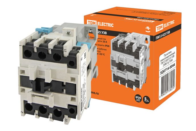 Пускатель электромагнитный ПМ12-025151 У3В 230В 1р | SQ0714-0044 TDM