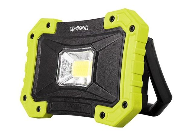 Фонарь аккумуляторный AccuF5-L5W-gn черн.-зел. ФАZA 5022263 ФАЗА