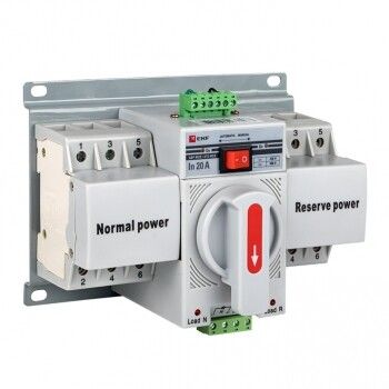 Устройство автоматического ввода резерва АВР 3п C 20А 400В MCB PROxima EKF ats-mcb-20c-3p-pro