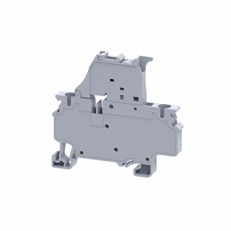 Клемма для предохранителей пружинная OptiClip CXF-4-HESI-(5x20)10А-(0,2-4)-серый | 289768 КЭАЗ